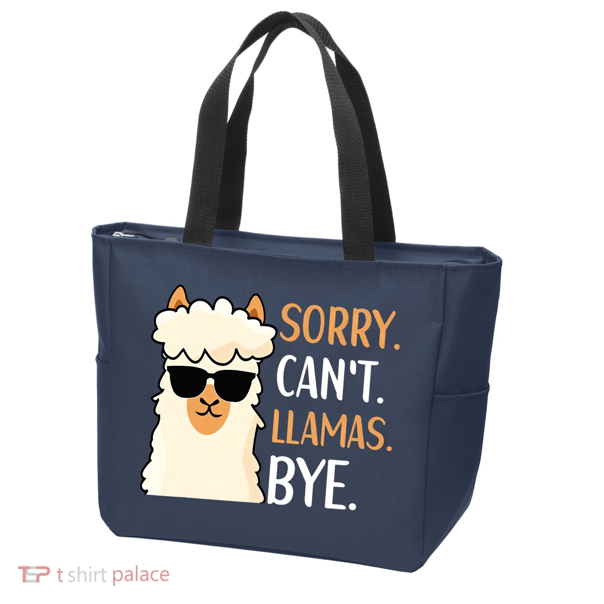 Sorry Can't Alpacas Bye LLama Apparel Tote Bag