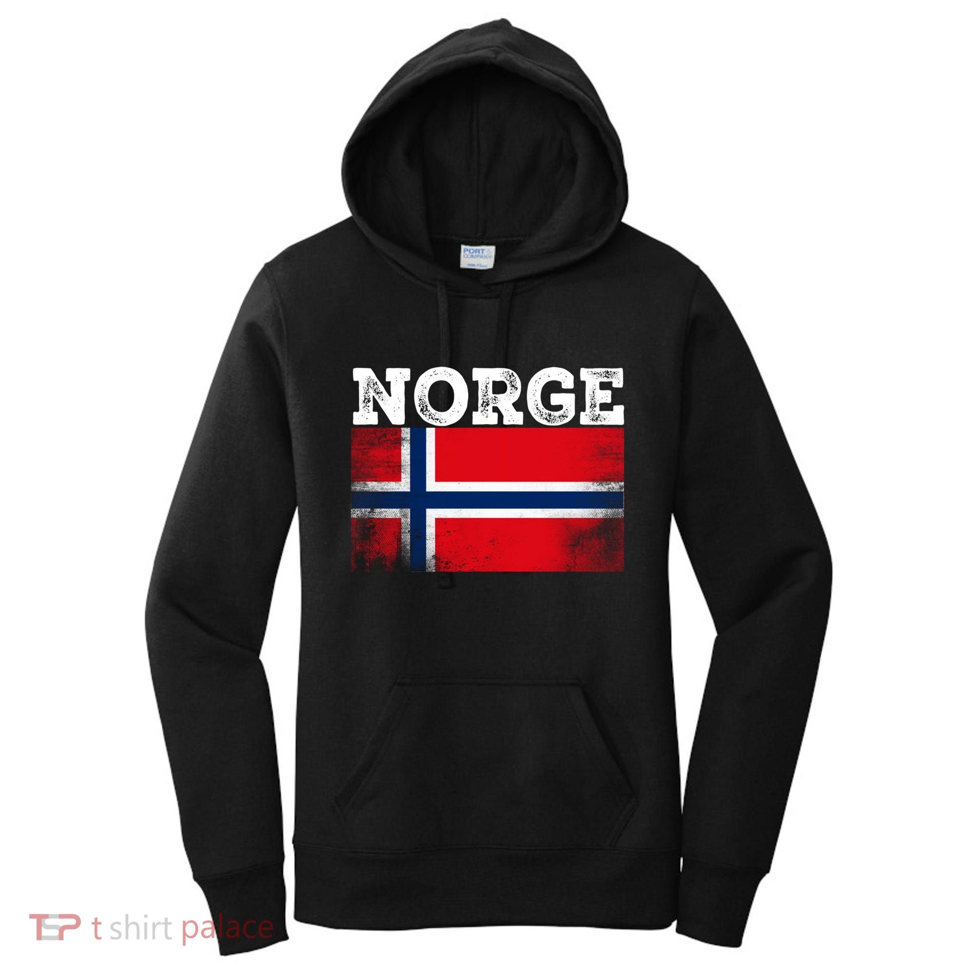 Scandinavian Culture And The Rich History Of Norge Flag Gift Women's Hoodie