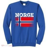 Scandinavian Culture And The Rich History Of Norge Flag Gift Sweatshirt thumb 0