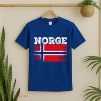 Scandinavian Culture And The Rich History Of Norge Flag Gift T-Shirt thumb 2