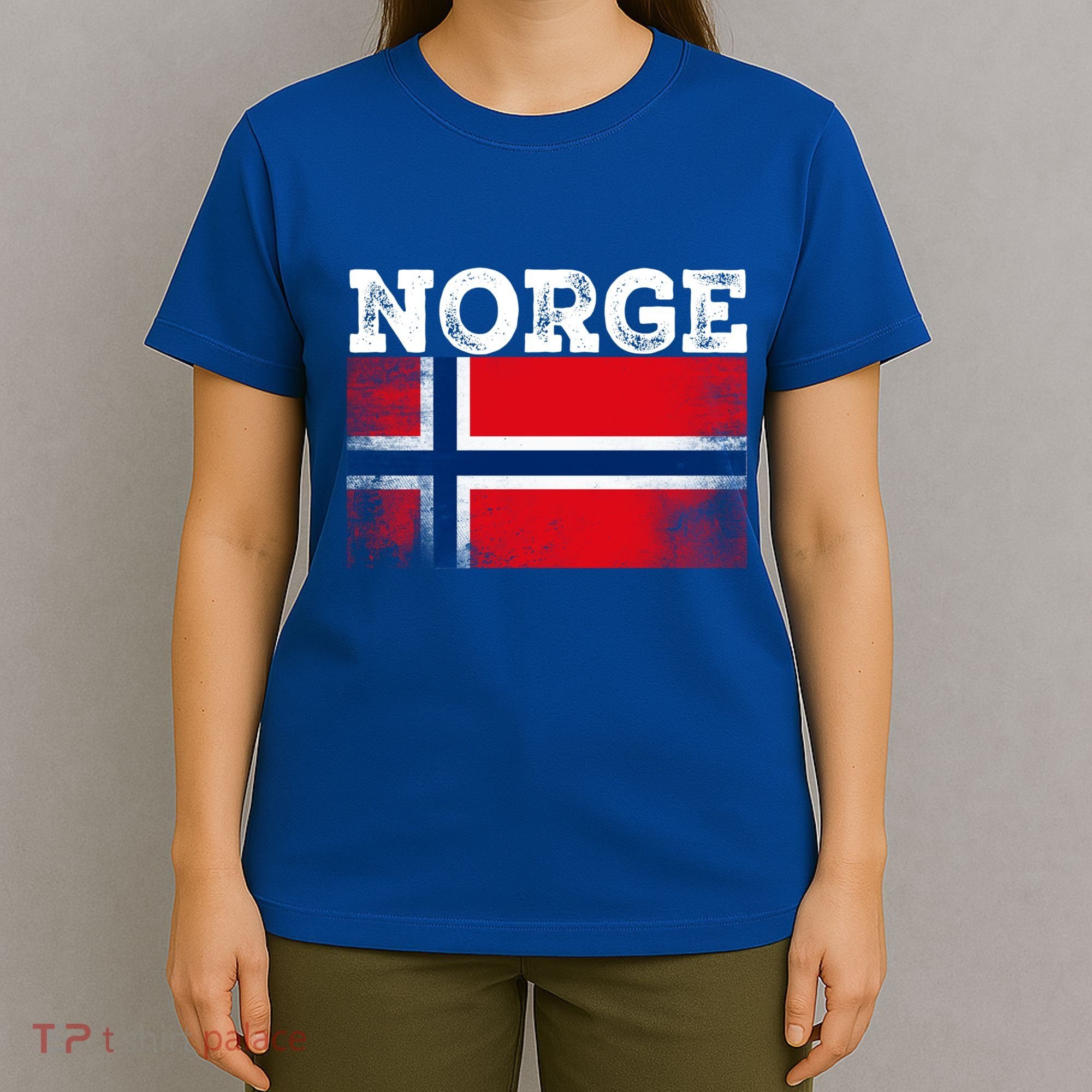 Scandinavian Culture And The Rich History Of Norge Flag Gift T-Shirt