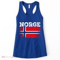 Scandinavian Culture And The Rich History Of Norge Flag Gift Women's Tank Top thumb 0