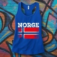 Scandinavian Culture And The Rich History Of Norge Flag Gift Women's Tank Top thumb 3