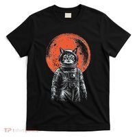 Space Cat Astronaut Cat Good Luck Cat Vintage T-Shirt thumb 0