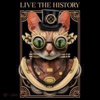 Steampunk Cat Animal Bizarre Pajama Set thumb 2
