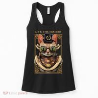 Steampunk Cat Animal Bizarre Women's Tank Top thumb 0