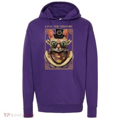 Steampunk Cat Animal Bizarre Hoodie
