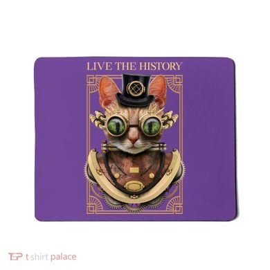 Steampunk Cat Animal Bizarre Mousepad