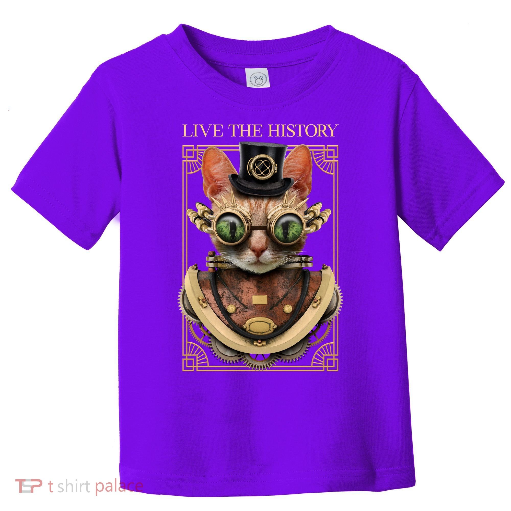 Steampunk Cat Animal Bizarre Toddler T-Shirt