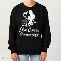 Skin Cancer Awareness Gift Women's Sweatshirt thumb 0