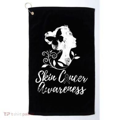 Skin Cancer Awareness Gift Golf Towel
