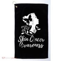 Skin Cancer Awareness Gift Golf Towel thumb 0