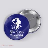 Skin Cancer Awareness Gift Button thumb 0