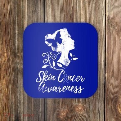 Skin Cancer Awareness Gift Coaster