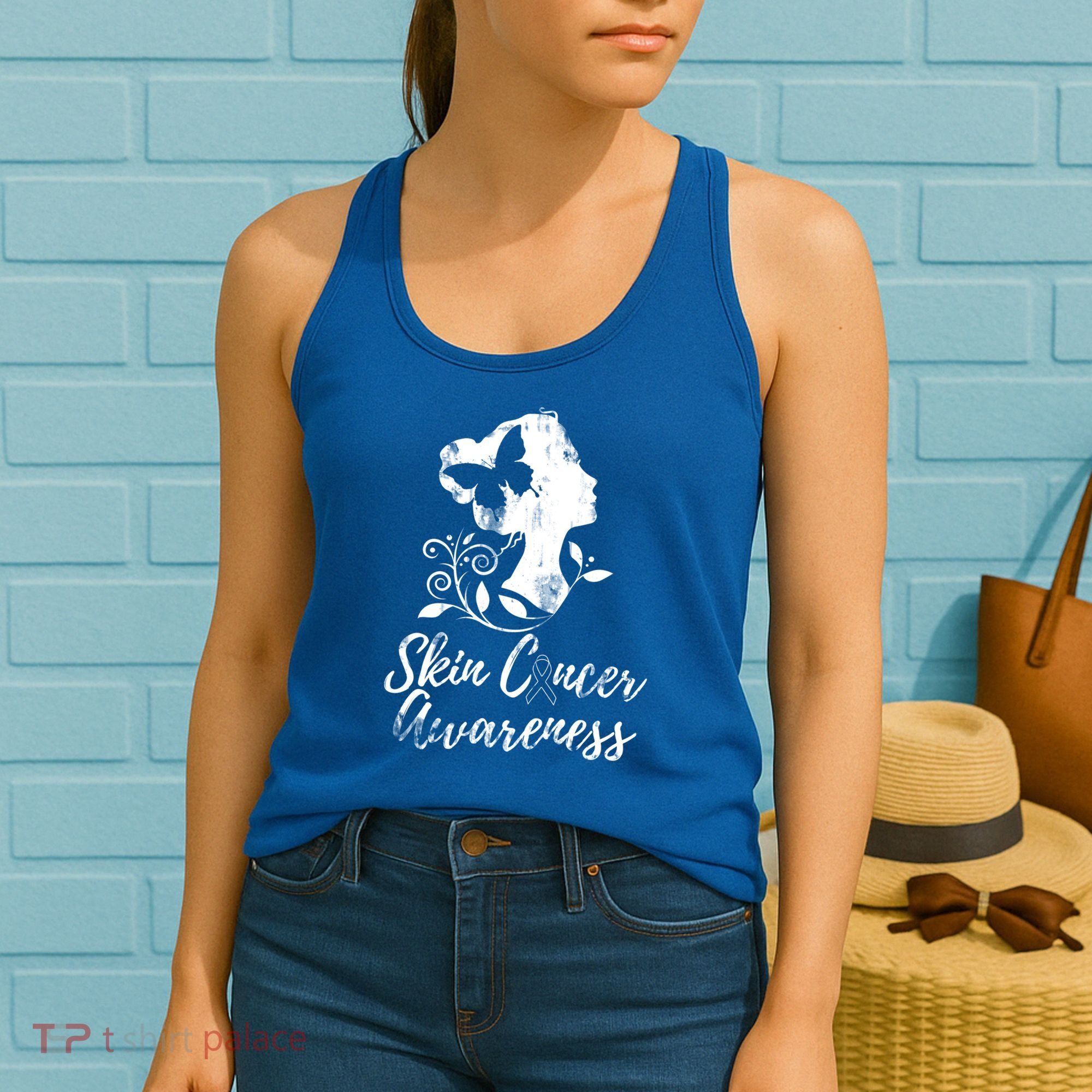 Skin Cancer Awareness Gift Women's Tank Top
