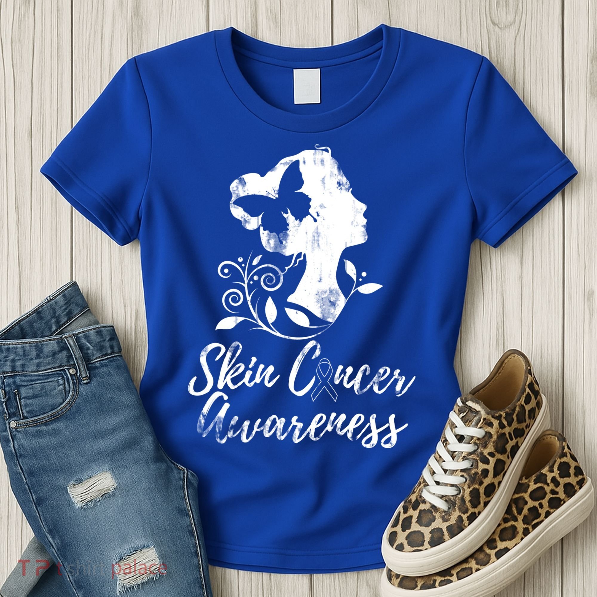 Skin Cancer Awareness Gift Women's T-Shirt