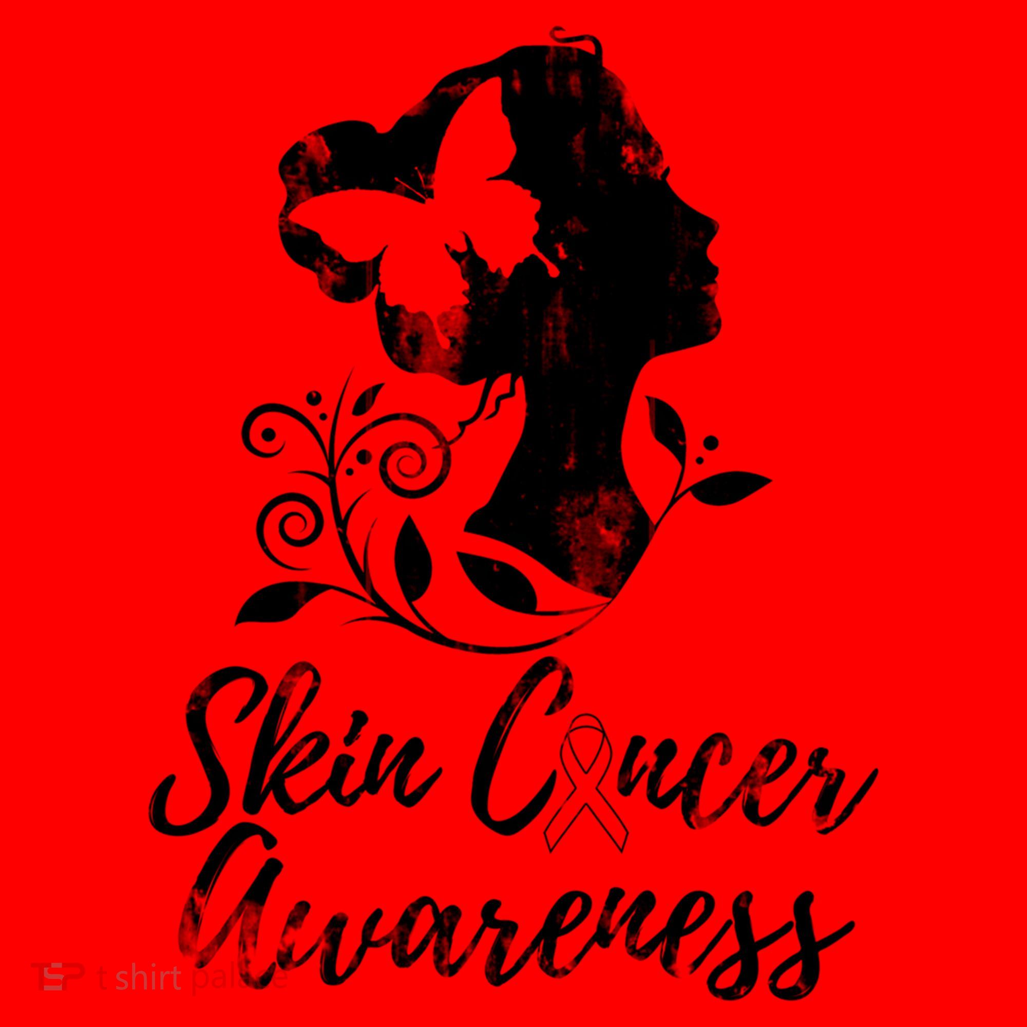 Skin Cancer Awareness Gift Santa Hat