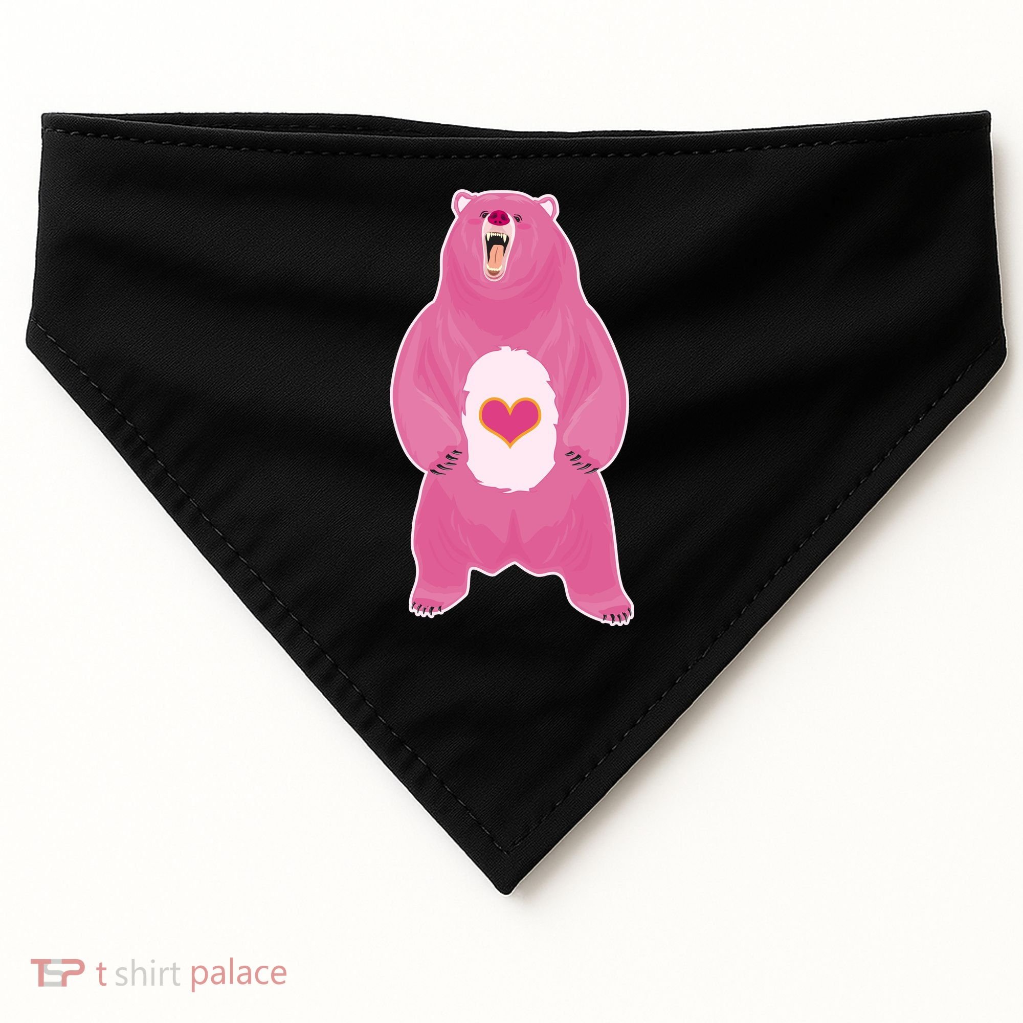 Scare Bear USA-Made Doggie Bandana