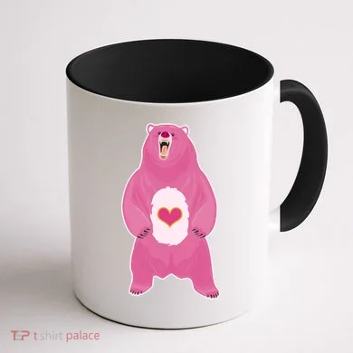 Scare Bear Coffee Mug back