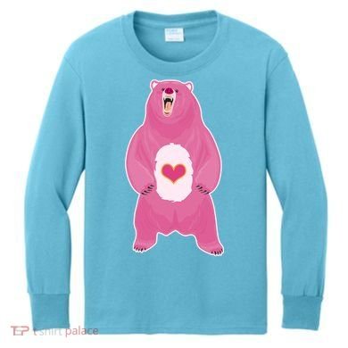 Scare Bear Kids Long Sleeve Shirt