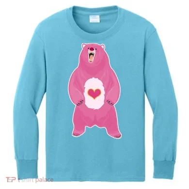 Scare Bear Kids Long Sleeve Shirt