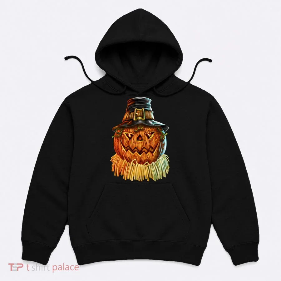 Scarecrow Pumpkin Halloween Hoodie