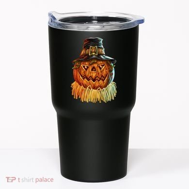 Scarecrow Pumpkin Halloween Tumbler