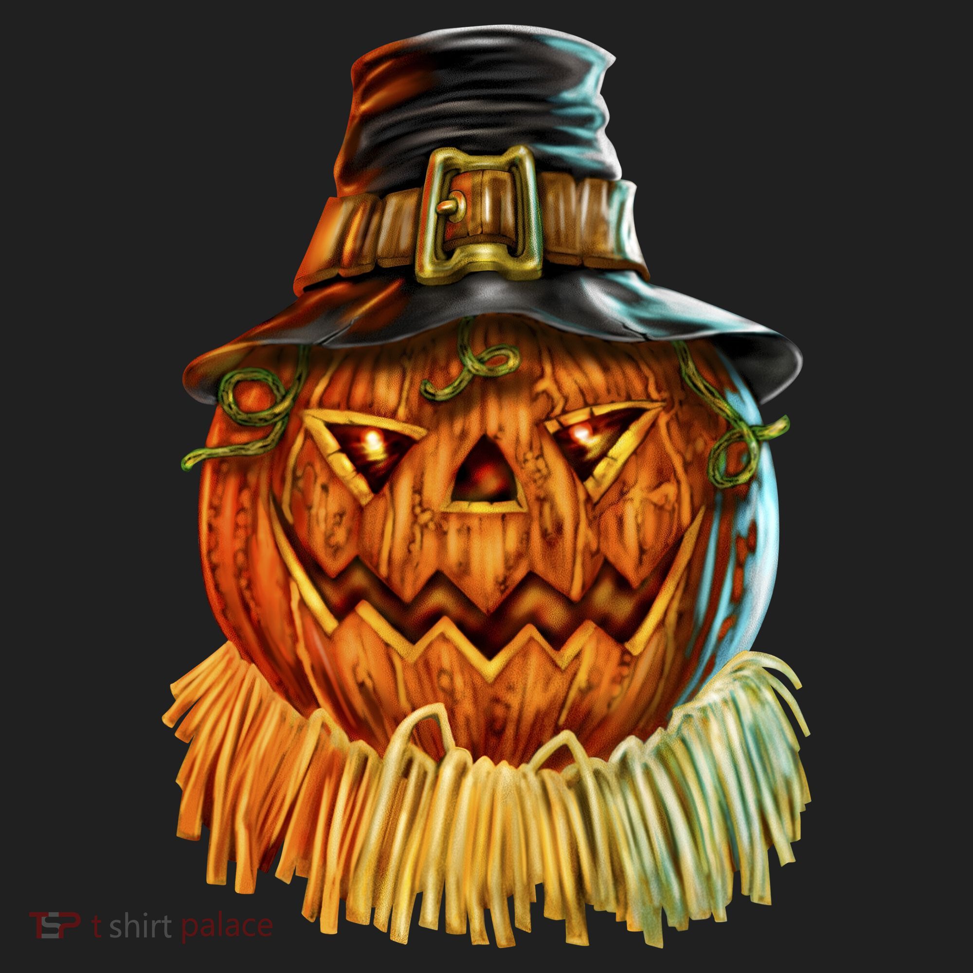 Scarecrow Pumpkin Halloween Tumbler