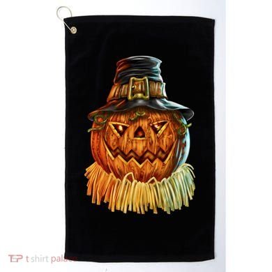 Scarecrow Pumpkin Halloween Golf Towel