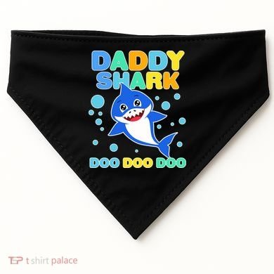 Scary Daddy Shark Doo Doo Doo Halloween USA-Made Doggie Bandana