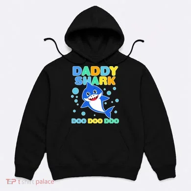 Scary Daddy Shark Doo Doo Doo Halloween Hoodie