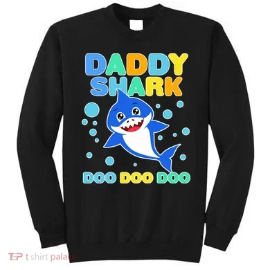 Scary Daddy Shark Doo Doo Doo Halloween Sweatshirt