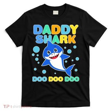 Scary Daddy Shark Doo Doo Doo Halloween T-Shirt
