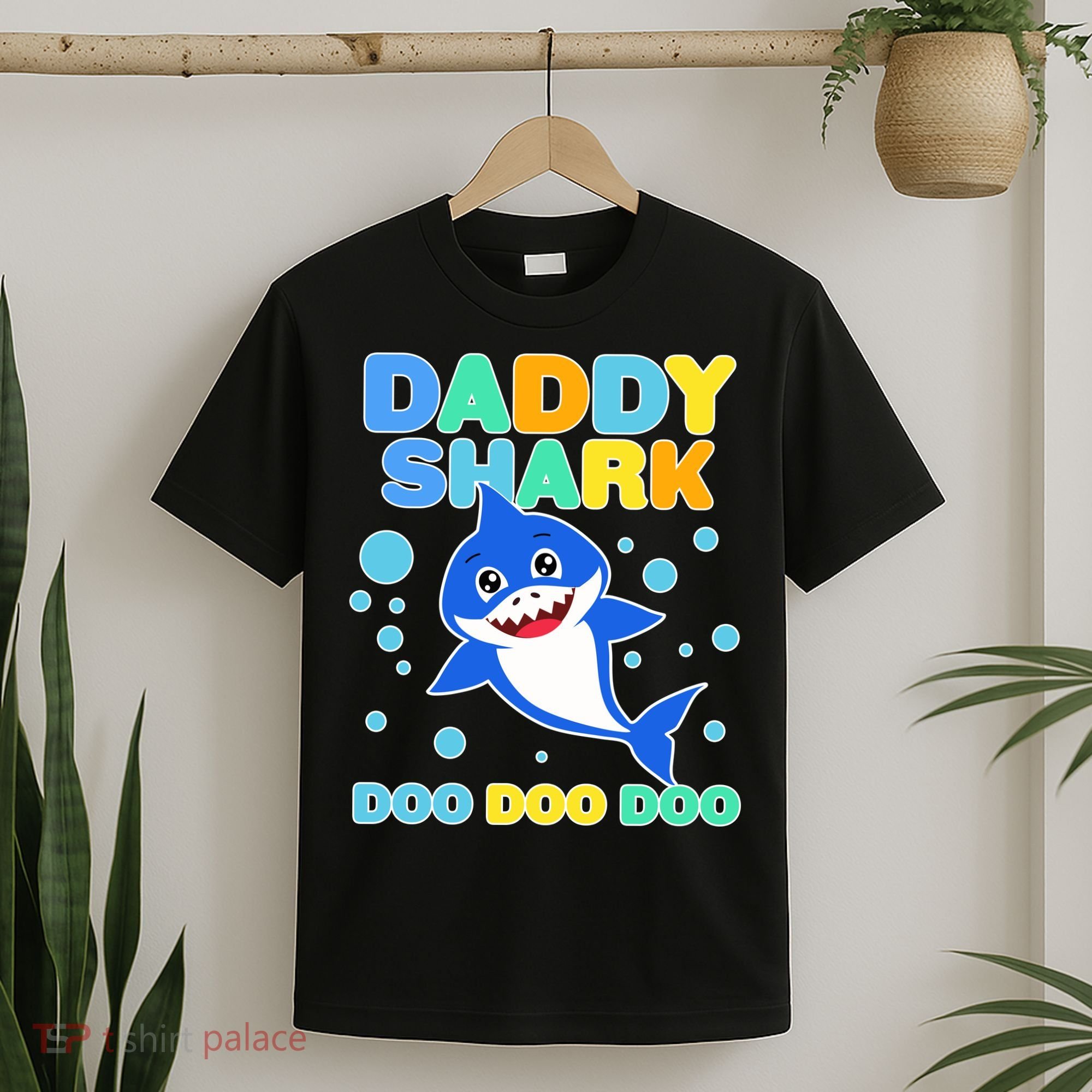 Scary Daddy Shark Doo Doo Doo Halloween T-Shirt