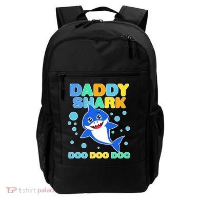 Scary Daddy Shark Doo Doo Doo Halloween Backpack