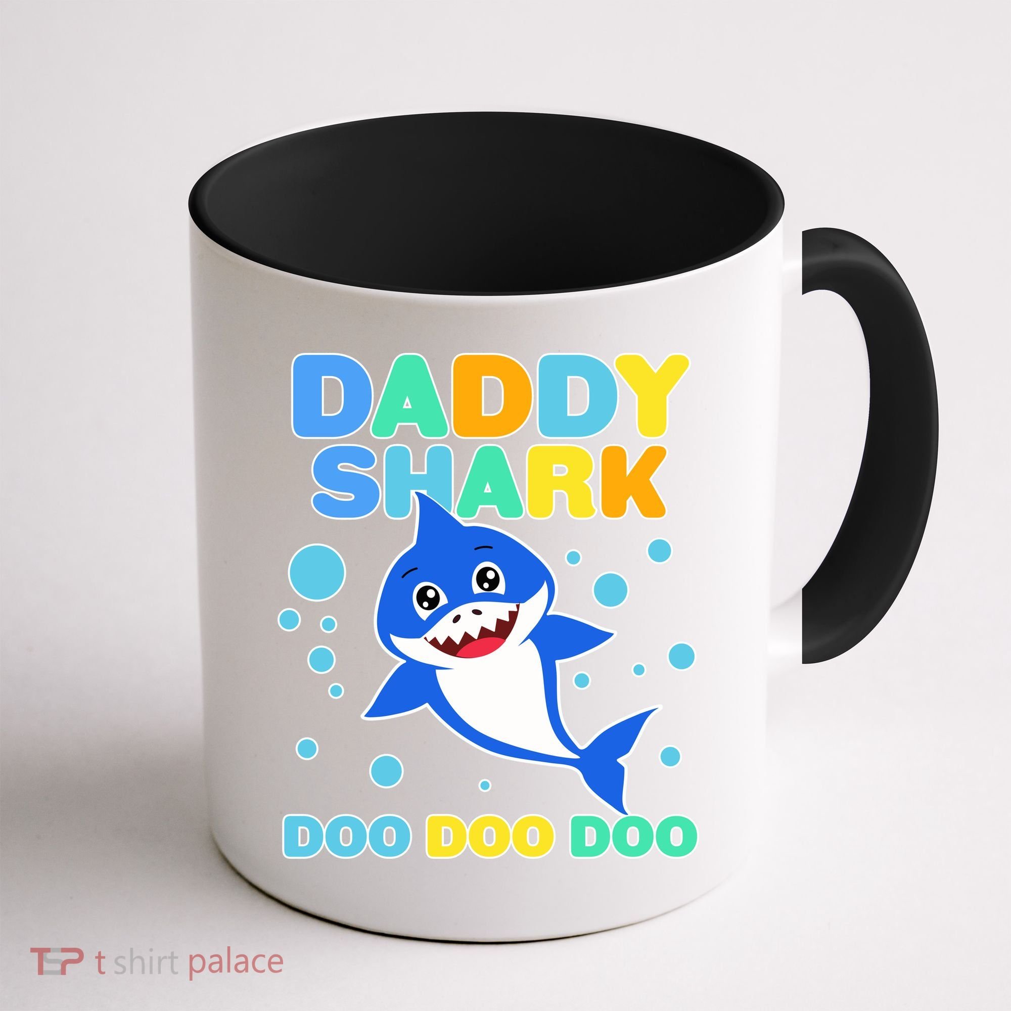 Scary Daddy Shark Doo Doo Doo Halloween Coffee Mug