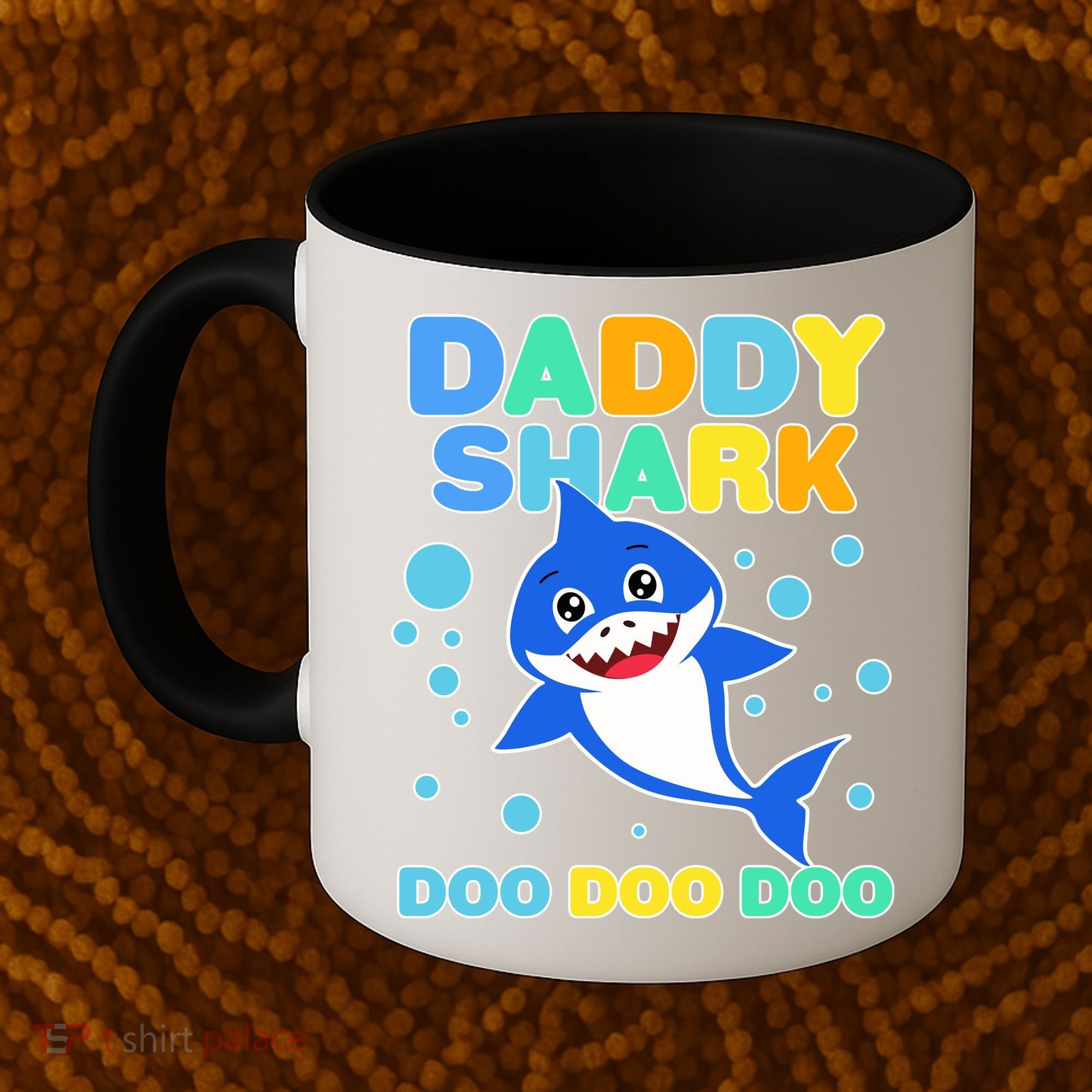 Scary Daddy Shark Doo Doo Doo Halloween Coffee Mug