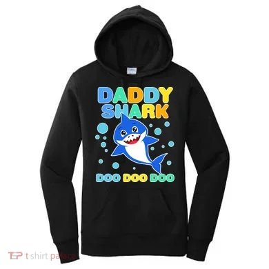Scary Daddy Shark Doo Doo Doo Halloween Women's Hoodie