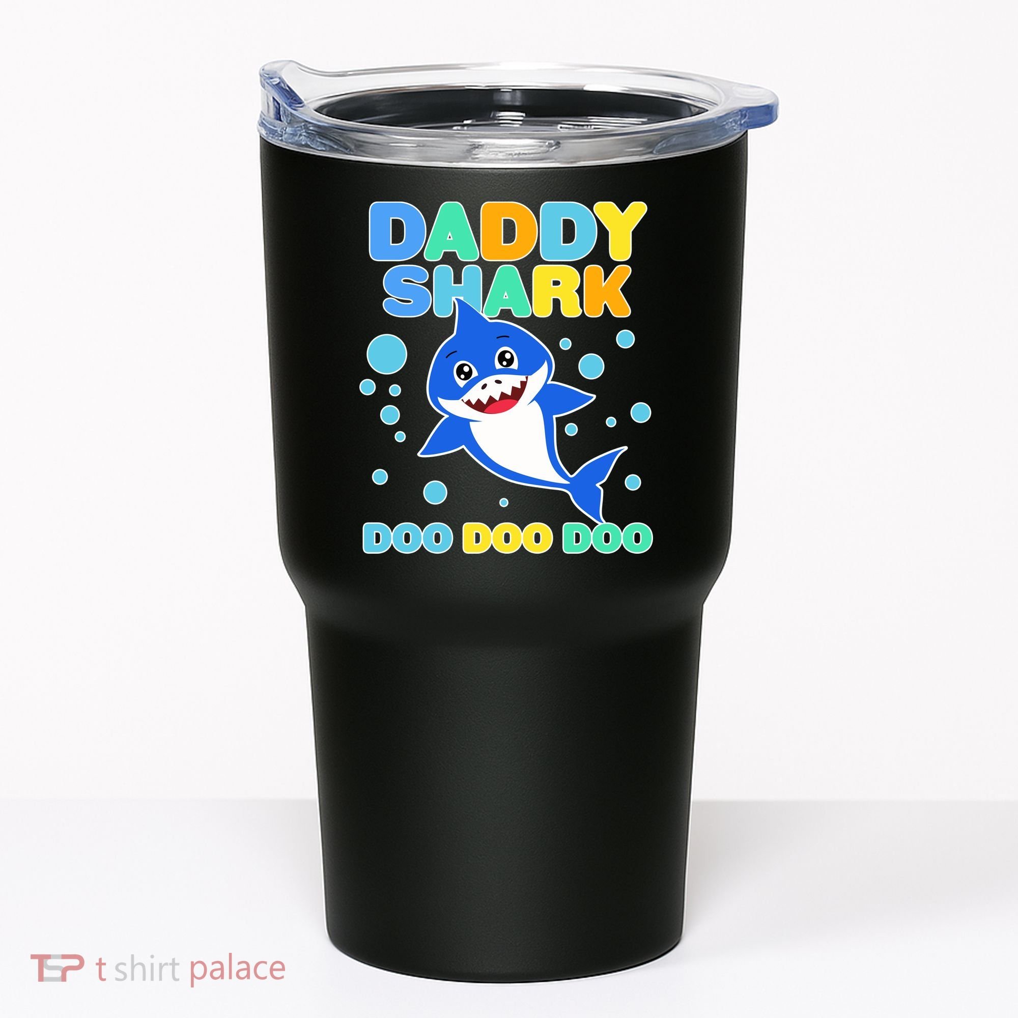 Scary Daddy Shark Doo Doo Doo Halloween Tumbler