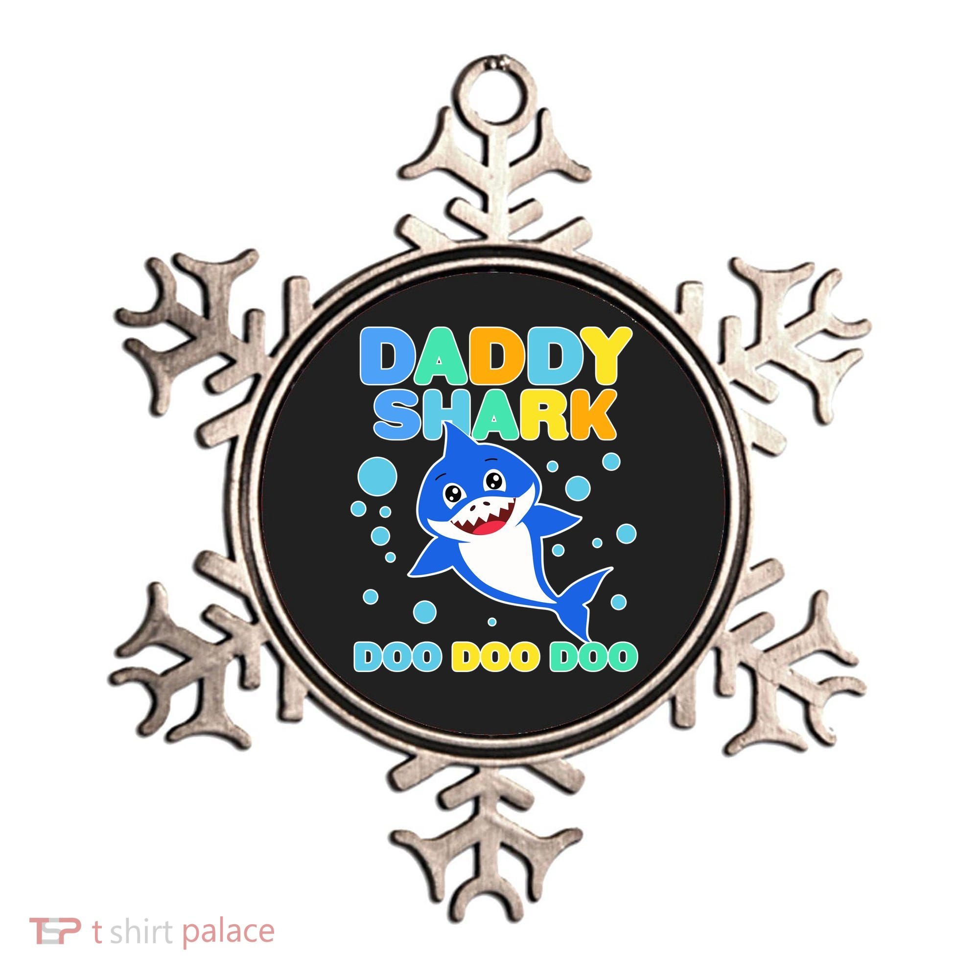 Scary Daddy Shark Doo Doo Doo Halloween Ornament