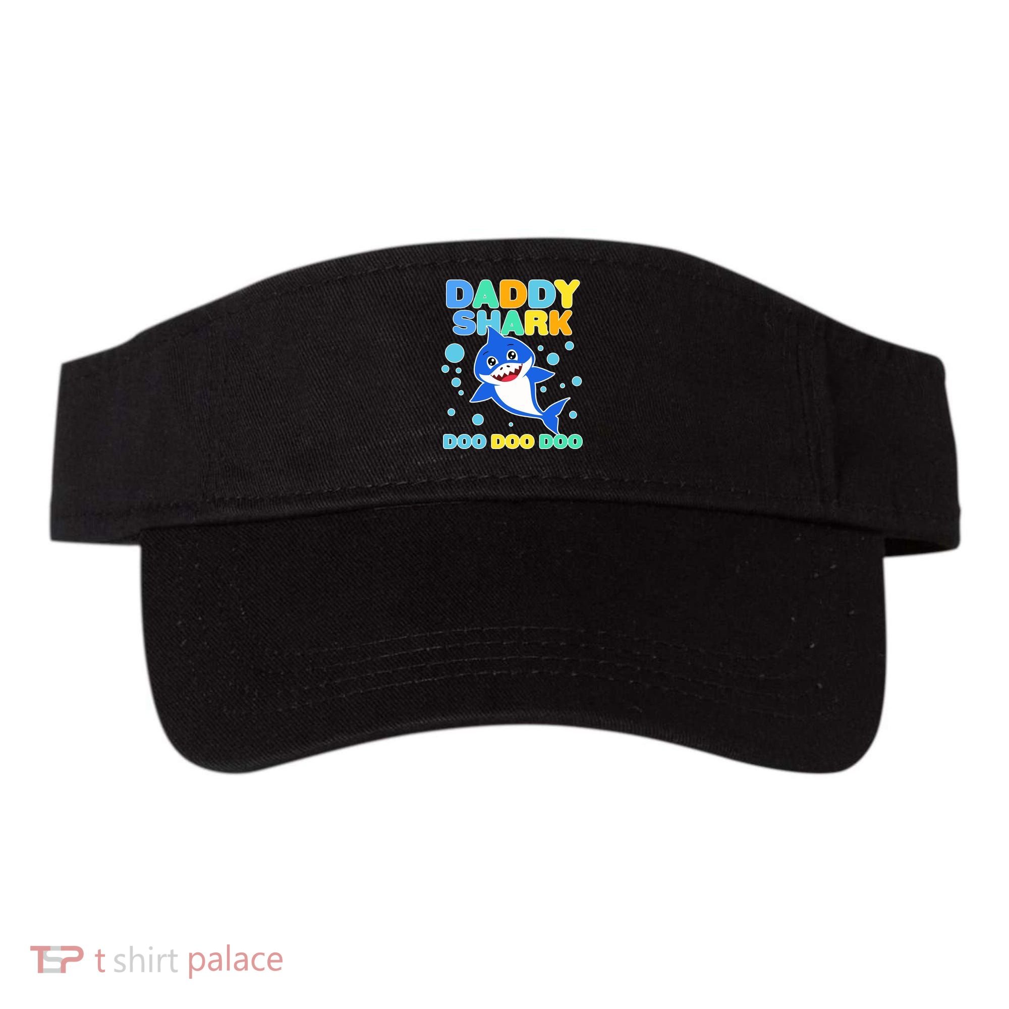 Scary Daddy Shark Doo Doo Doo Halloween Visor