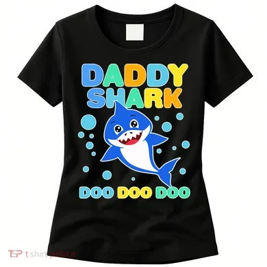 Scary Daddy Shark Doo Doo Doo Halloween Women's T-Shirt
