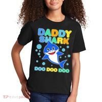 Scary Daddy Shark Doo Doo Doo Halloween Kids T-Shirt thumb 2