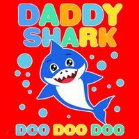 Scary Daddy Shark Doo Doo Doo Halloween Santa Hat thumb 1