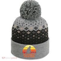 Scary Hello Darkness My Old Friend The Baniff Cuffed Pom Beanie thumb 0