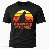 Scary Hello Darkness My Old Friend Cooling Performance Crew T-Shirt thumb 0