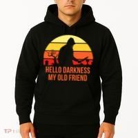 Scary Hello Darkness My Old Friend Hoodie thumb 2