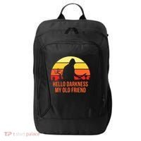 Scary Hello Darkness My Old Friend City Backpack thumb 0