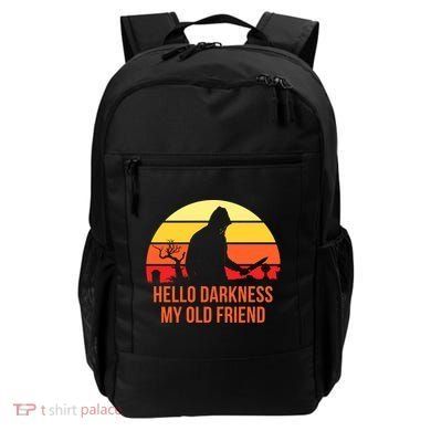Scary Hello Darkness My Old Friend Backpack