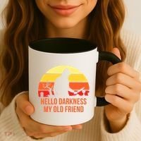 Scary Hello Darkness My Old Friend Coffee Mug thumb 3